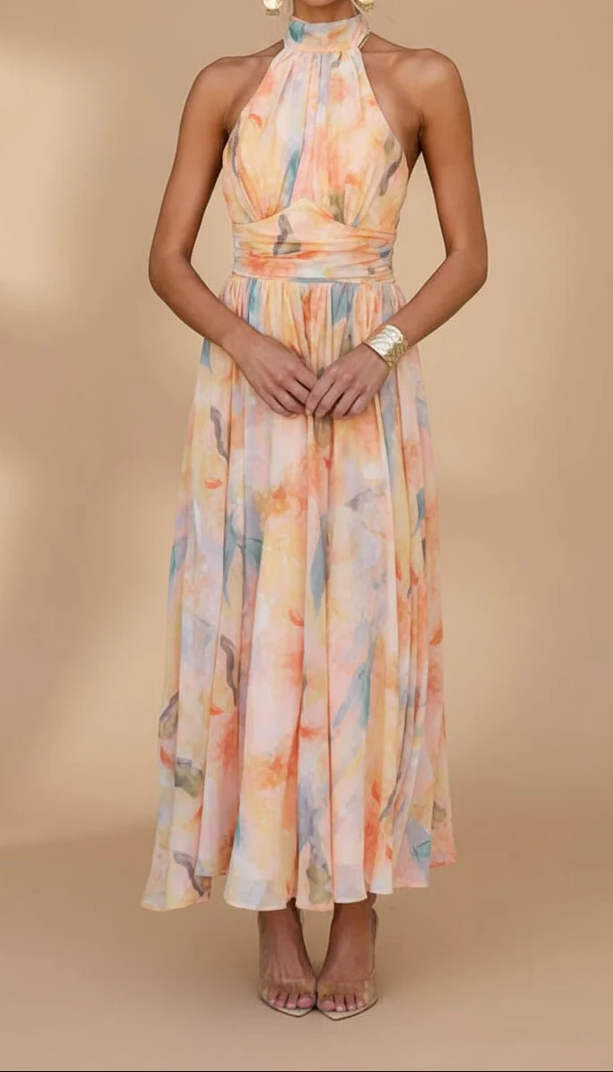 Abigail™ - Maxikleid mit Print