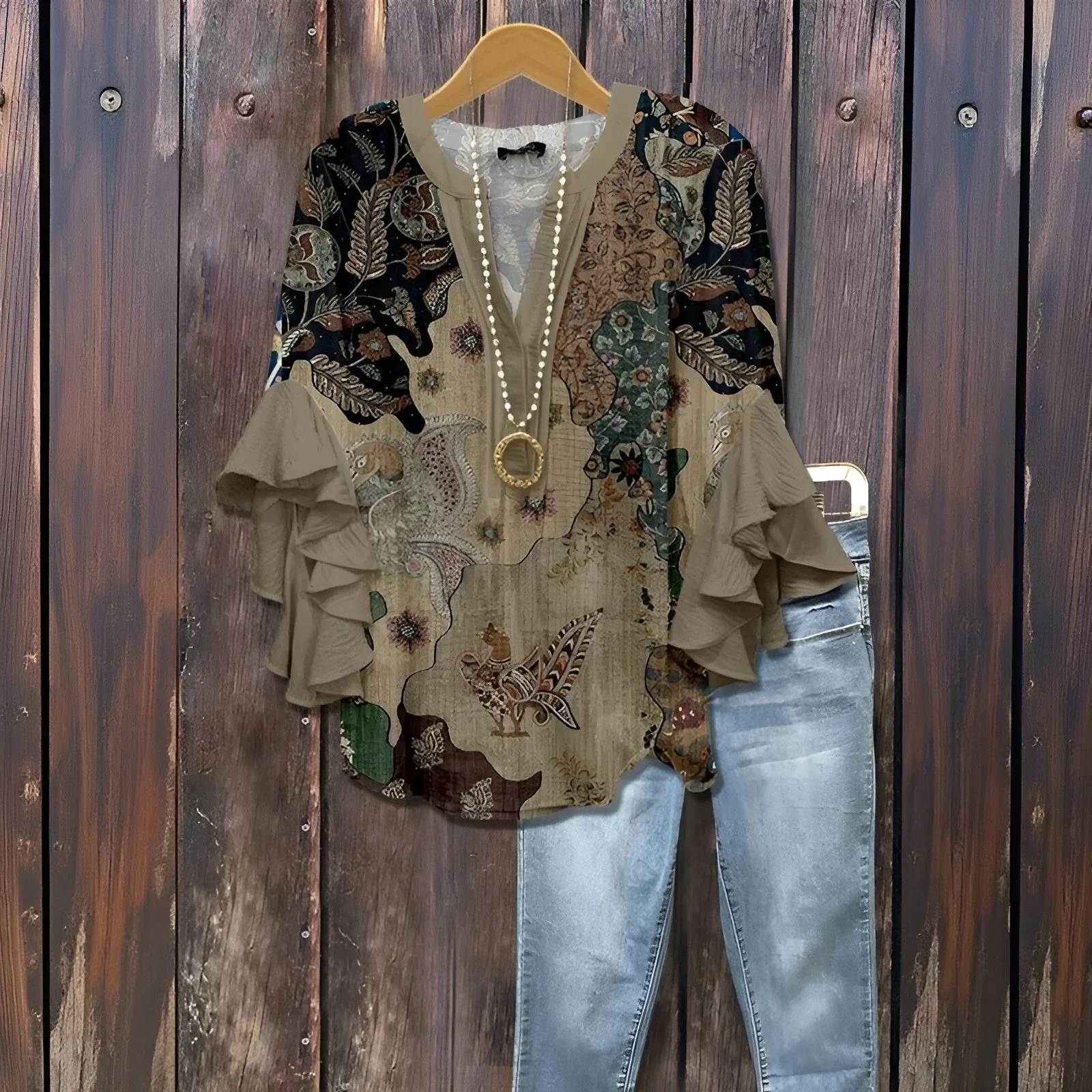 Airelle™ - Lässige & Stilvolle Sommerbluse - Image 11