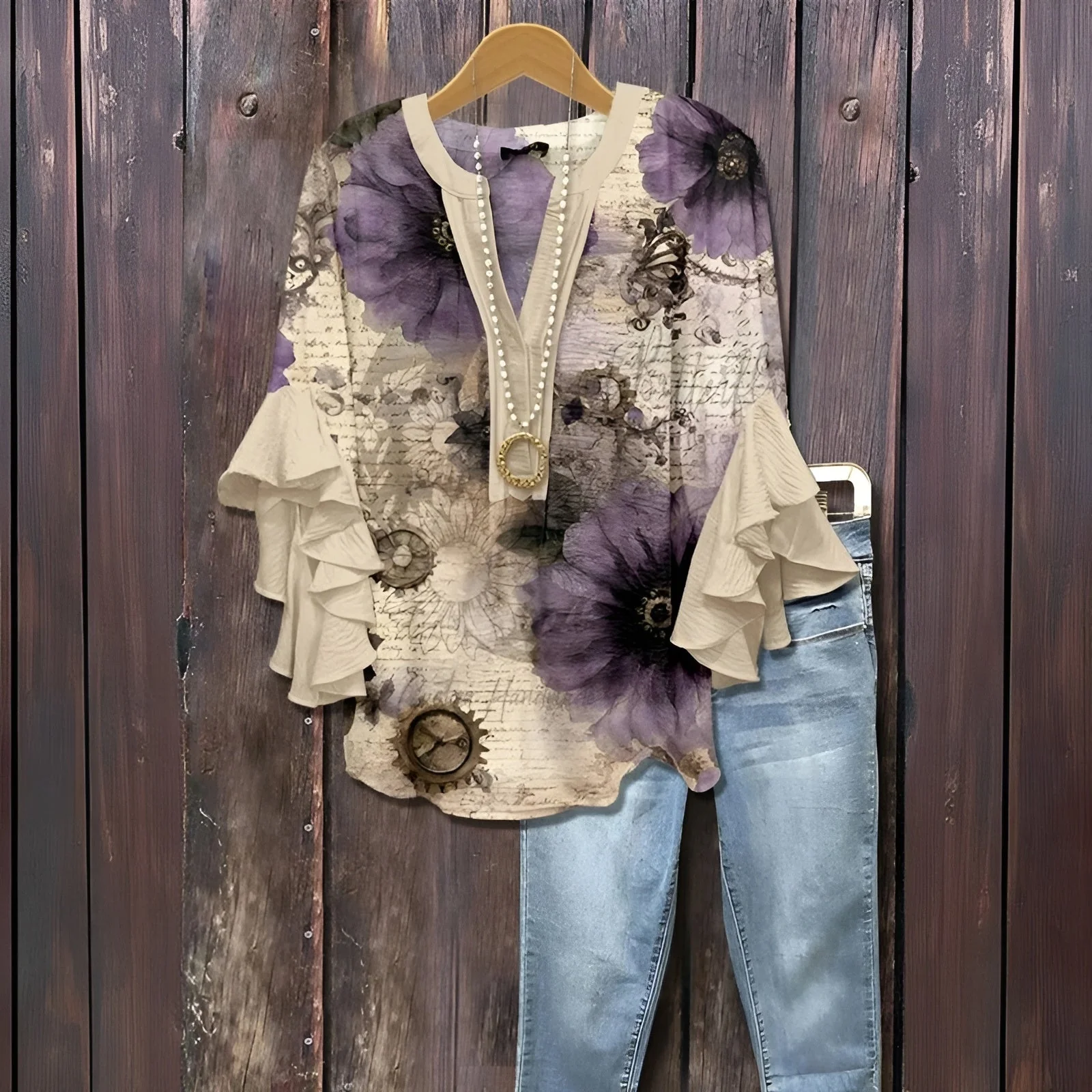 Airelle™ - Lässige & Stilvolle Sommerbluse - Image 12