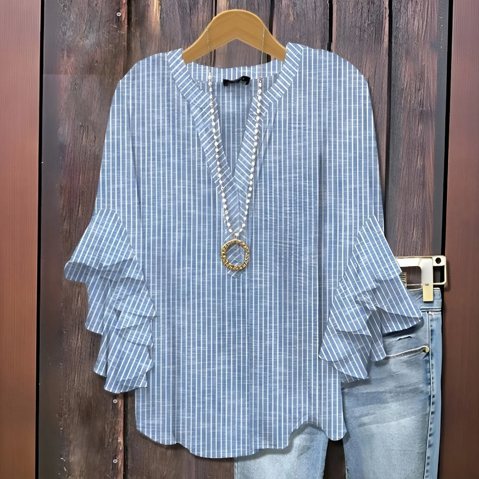 Airelle™ - Lässige & Stilvolle Sommerbluse - Image 2