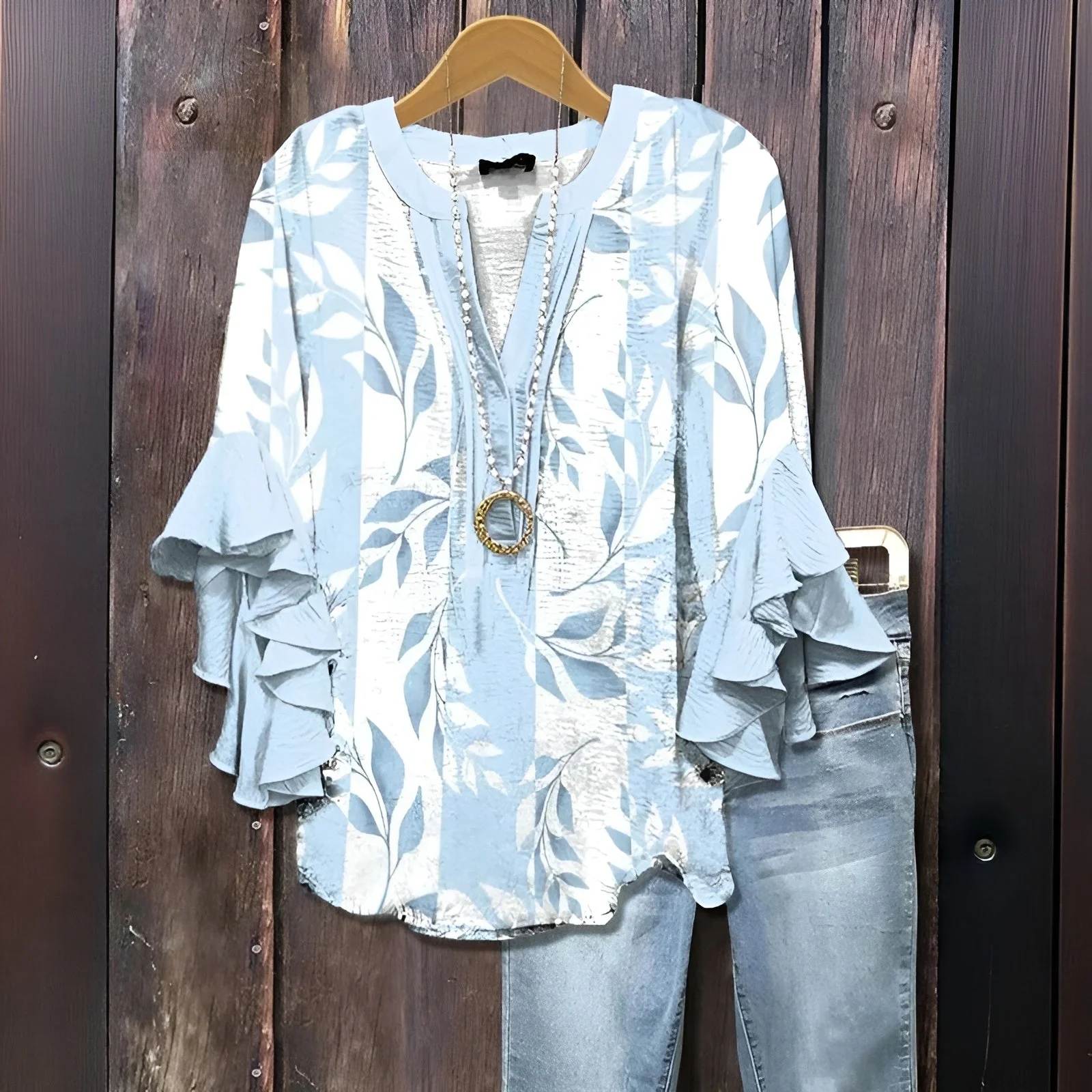 Airelle™ - Lässige & Stilvolle Sommerbluse - Image 9