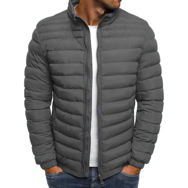 Albert™ - Streetwear-Stil Dick und Warm Reißverschluss Alltagsjacke - Image 6