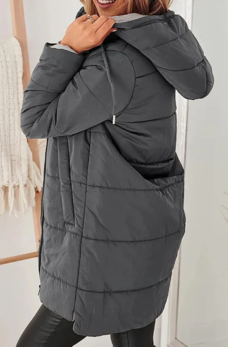 Nila™ - Lässige Daunenjacke mit Kapuze - Image 2