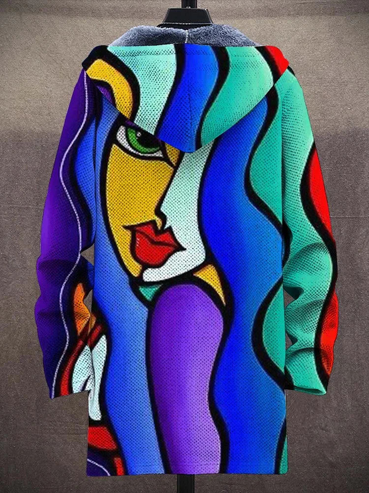 Allira™ - Luxuriöse Kunstinspirierte Kapuzenjacke mit Reißverschluss - Image 2