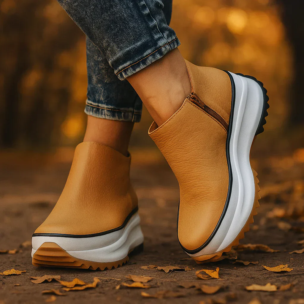 Alora™ - Damen Trendige Sneakers | Bequeme hohe Sohle - Image 6