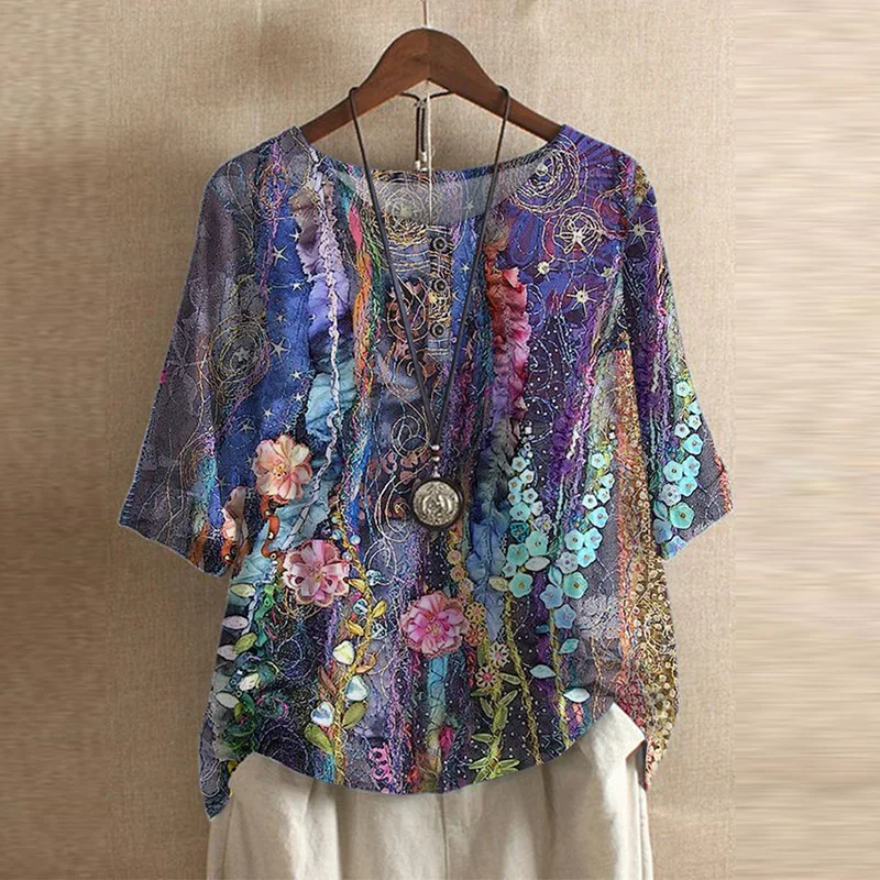 Anie™ - Bluse im Retro-Stil - Image 9