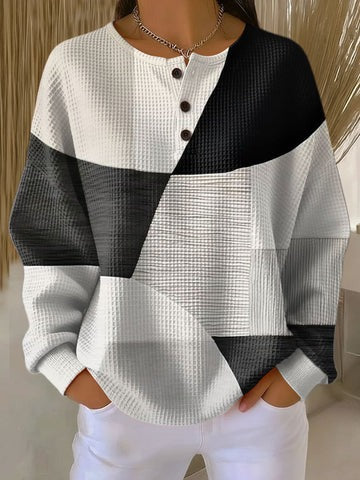 Annica™ - Alltagstauglicher Pullover in Luxuriöser Ästhetik - Image 2