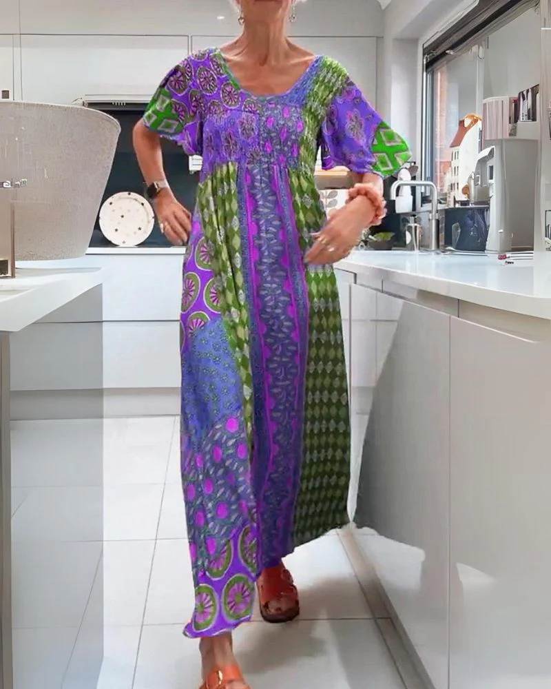 Ash™ - Buntes Bohemian-Kleid - Image 2