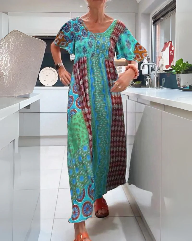 Ash™ - Buntes Bohemian-Kleid - Image 3