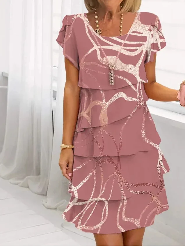 Beatrice™ - Elegantes Komfort-Rüschkleid