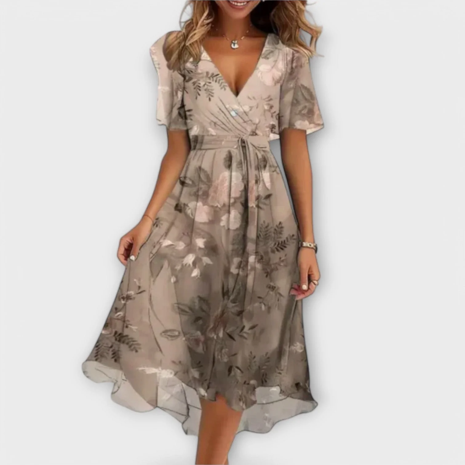 Bianca™ - Damenkleid mit V-Ausschnitt - Image 3