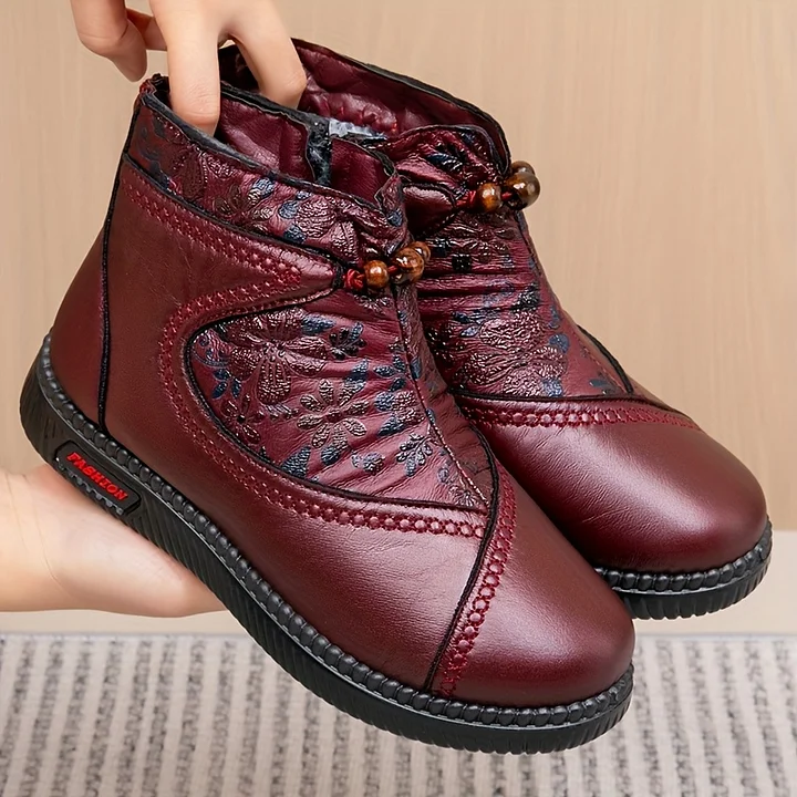 Bianca™ - Vintage-Stiefeletten mit Blumenmuster - Image 5
