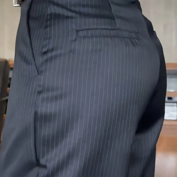Bjarne™ - Elegante, Figurbetonte Gestreifte Hose - Image 10