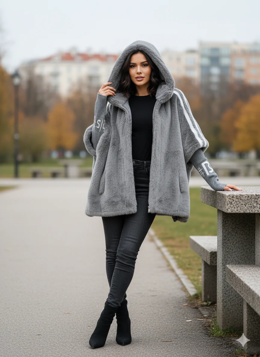 Bondella™ - Elegante Winterjacke aus Plüsch - Image 10