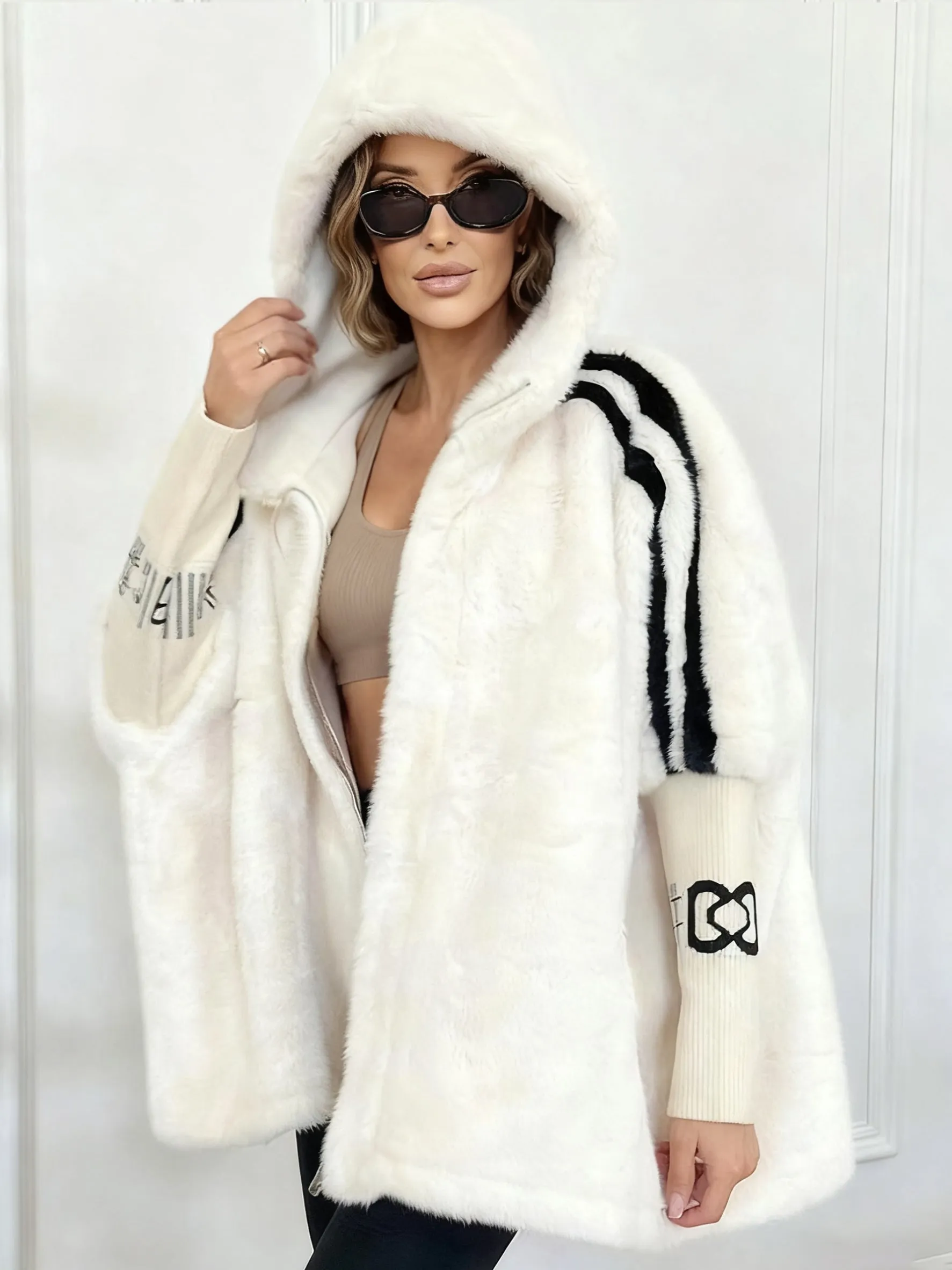 Bondella™ - Elegante Winterjacke aus Plüsch - Image 7