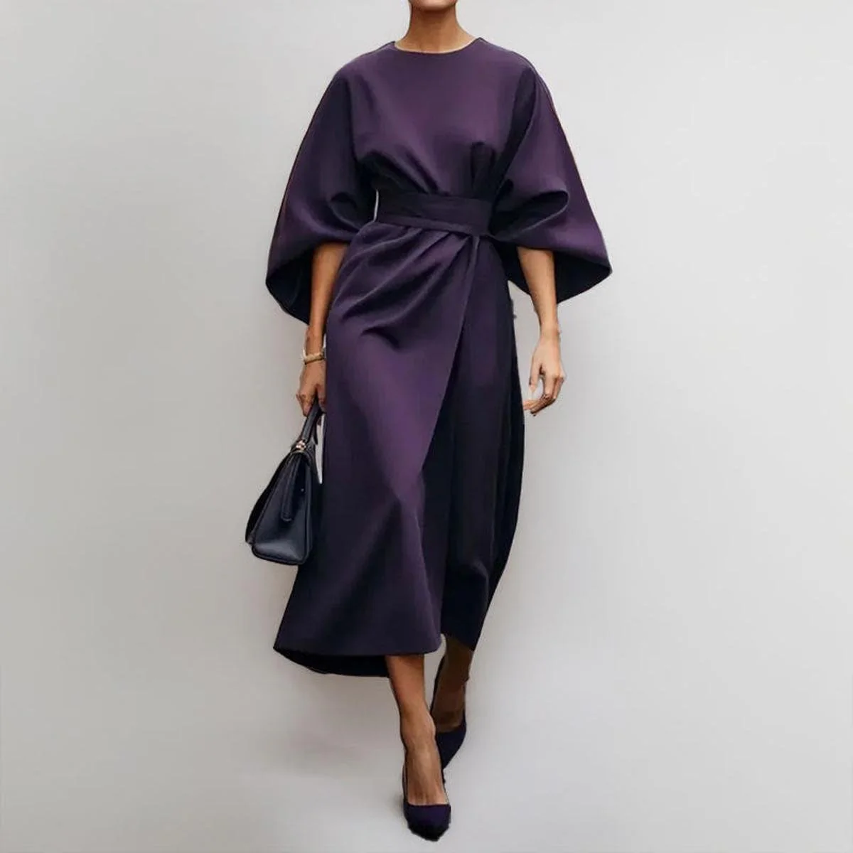 Cally™ - Langes Kleid mit Kimonoärmeln - Image 3