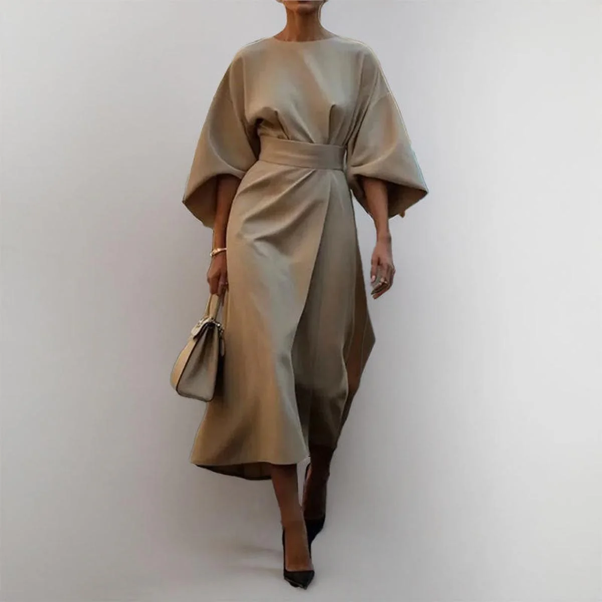 Cally™ - Langes Kleid mit Kimonoärmeln - Image 6