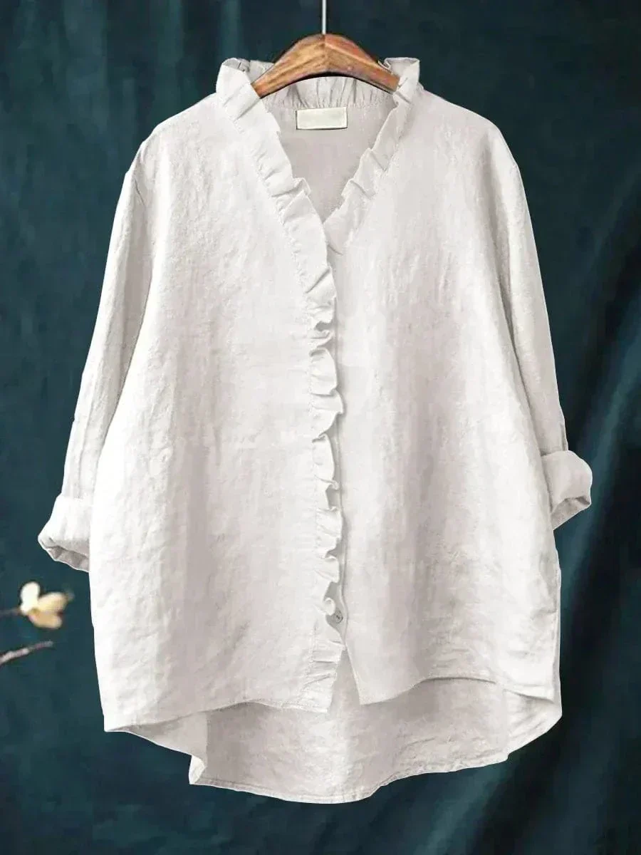 Célestine - Bluse mit zarten Rüschen - Image 2