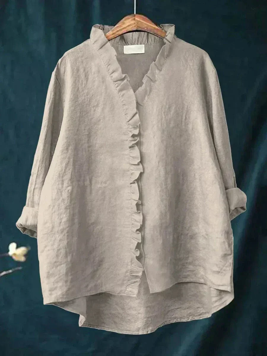 Célestine - Bluse mit zarten Rüschen - Image 4