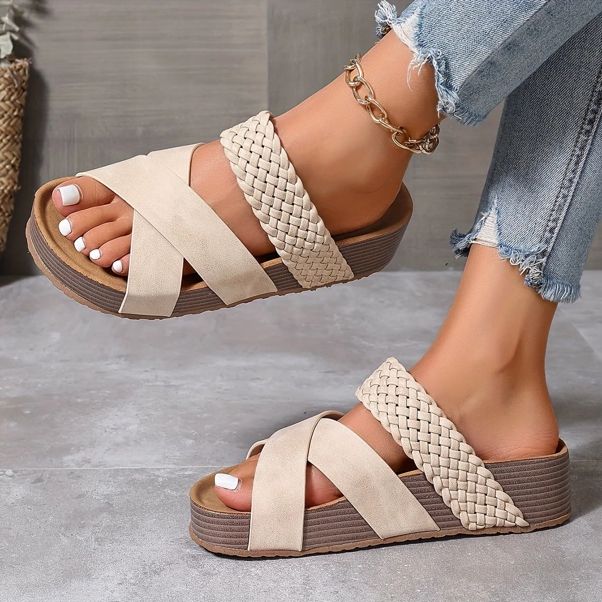 Chona™ – Toledo-Sandalen mit bequemer Plateausohle - Image 2