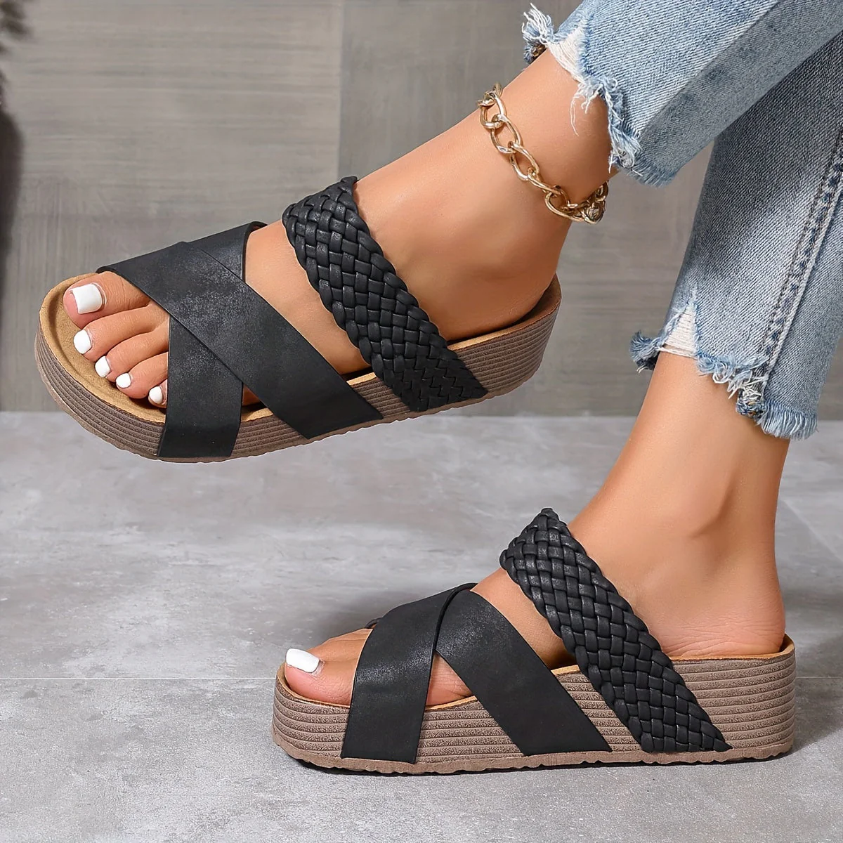 Chona™ – Toledo-Sandalen mit bequemer Plateausohle - Image 3