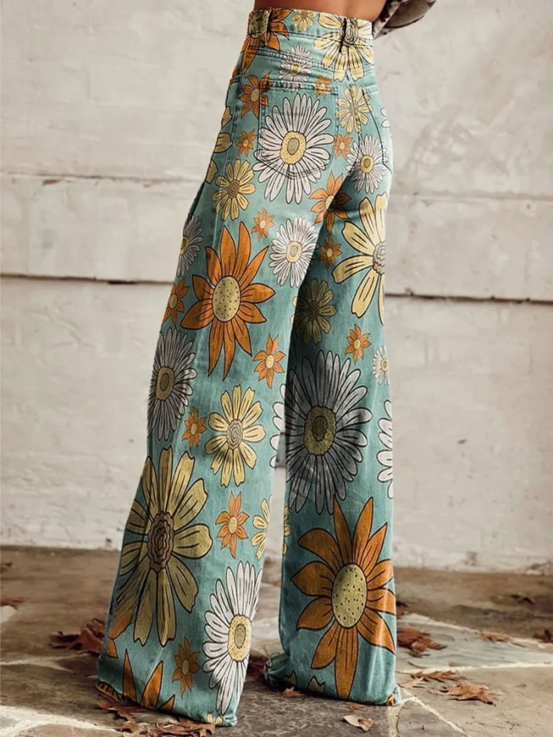 Cirilla - Palazzo-Hose mit Blumenmuster - Image 2