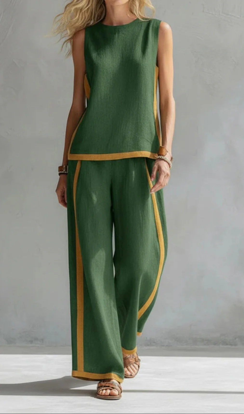 Claire™ - Schickes Leinen Ensemble - Image 10