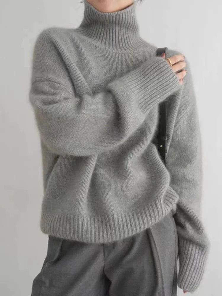 Collaria™ – Eleganter Pullover mit hohem Kragen - Image 3