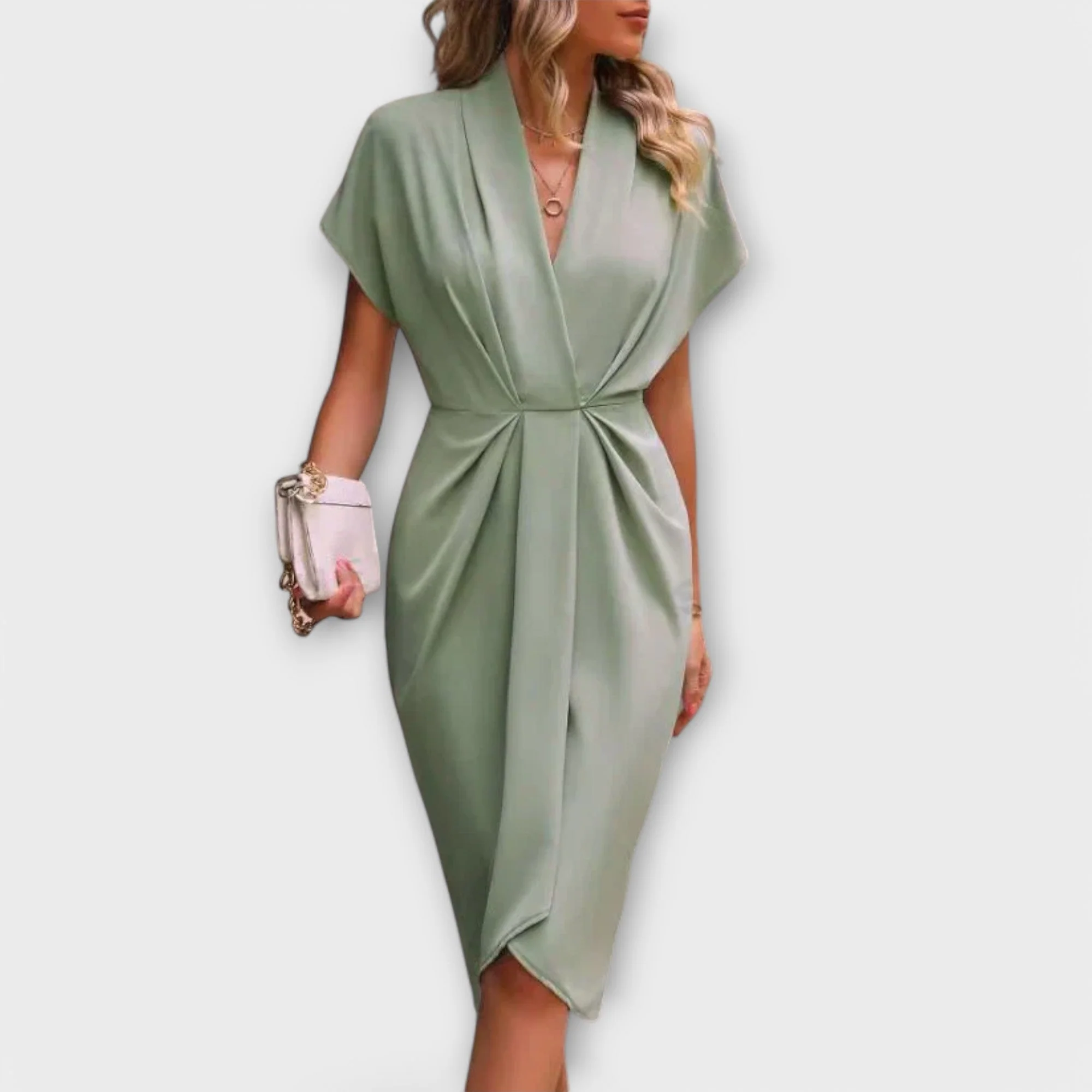 Dana™ - Midi-Kleid mit Schleife - Image 7