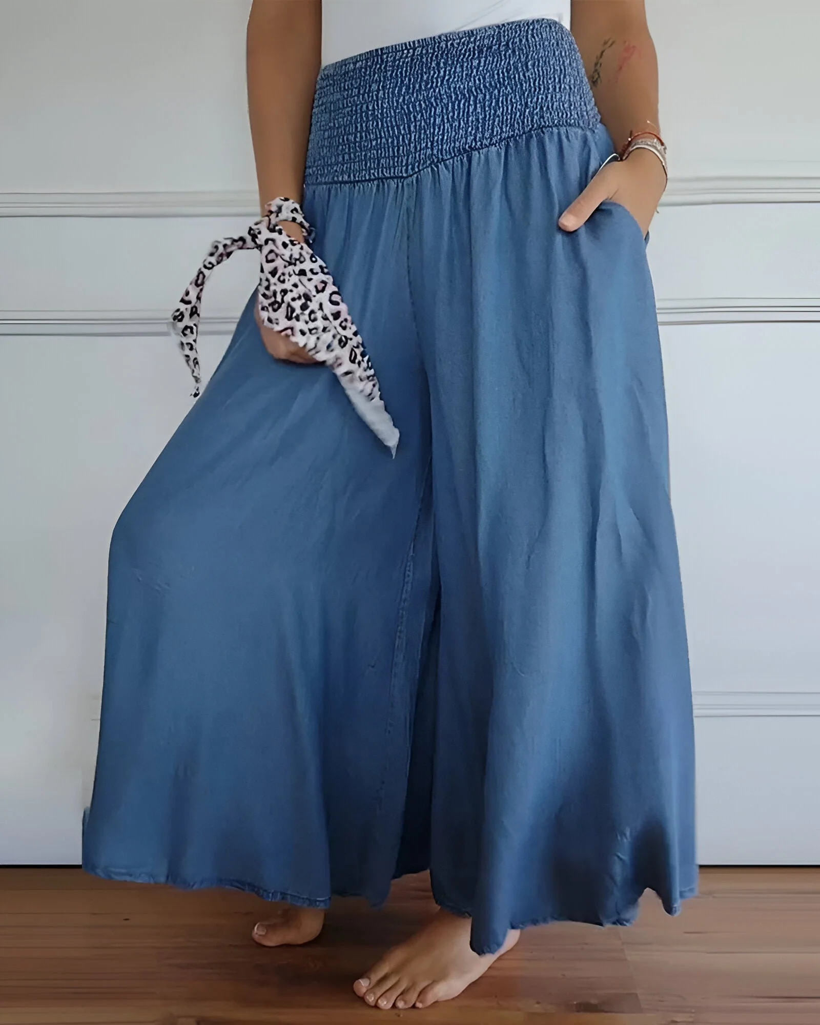 Éléonore™ - Elastische, Modische, Lockere Hose mit Taschen - Image 3