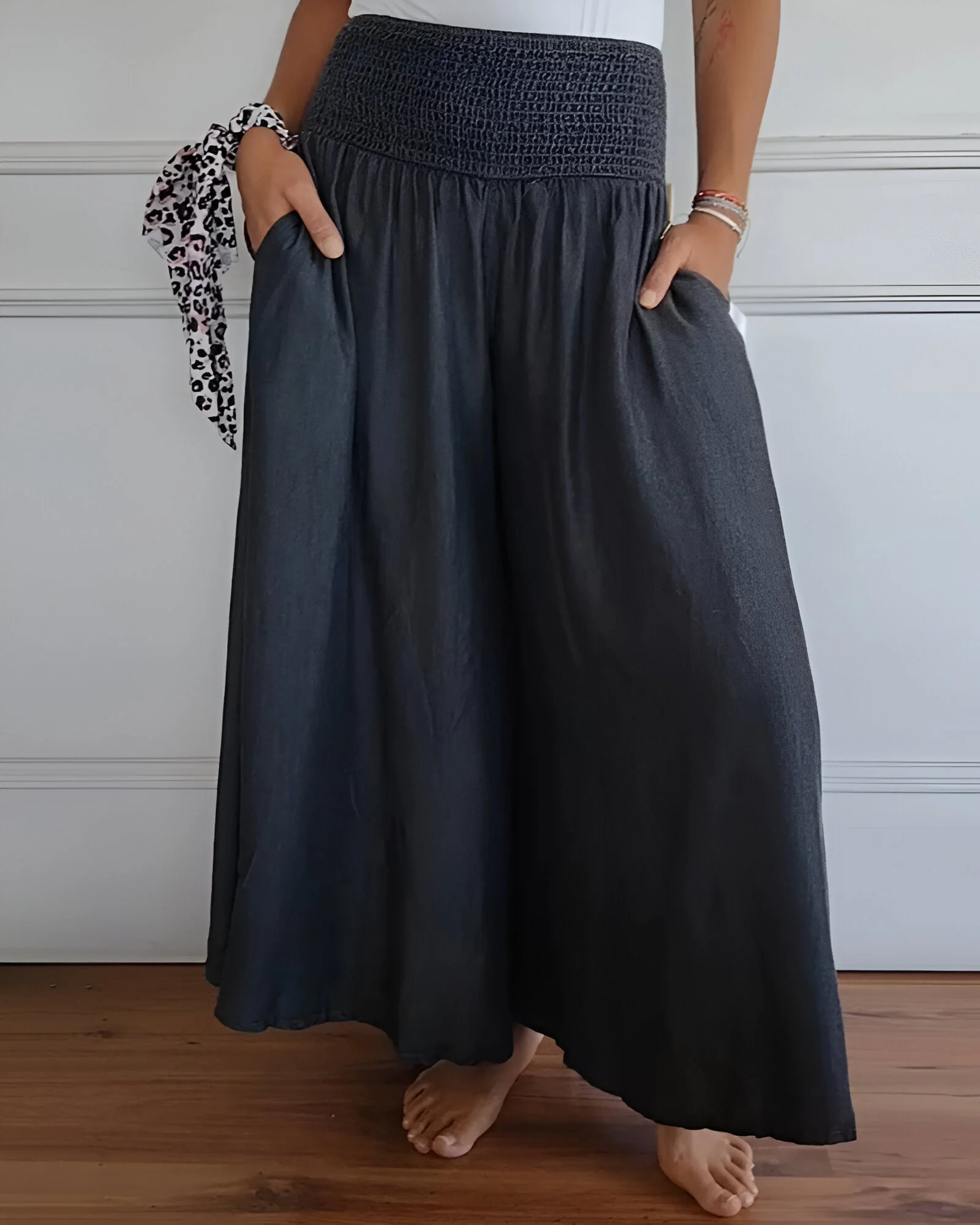 Éléonore™ - Elastische, Modische, Lockere Hose mit Taschen - Image 5