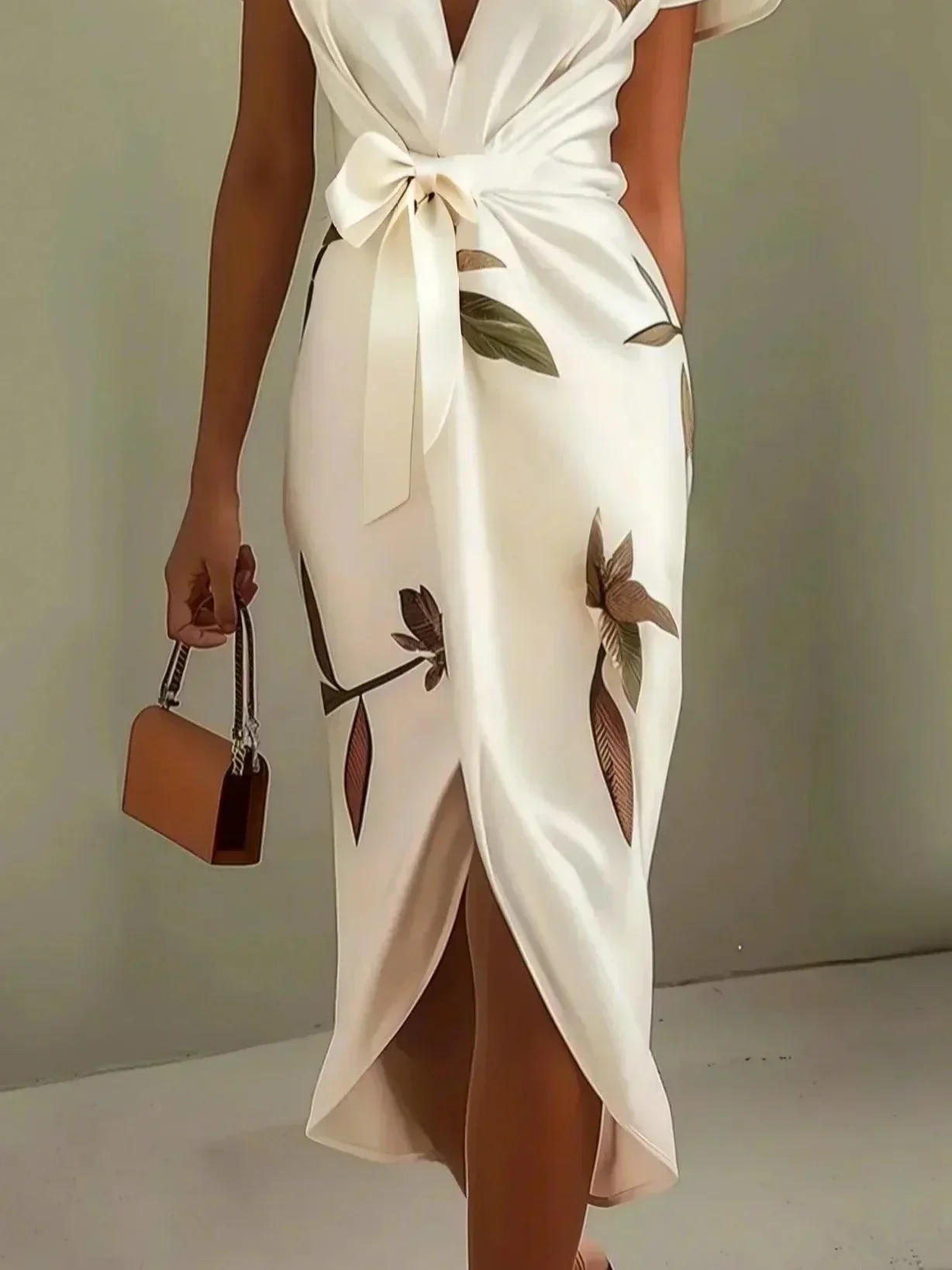 Elin™ - Elegante Wickelkleid mit Blumenmuster - Image 3