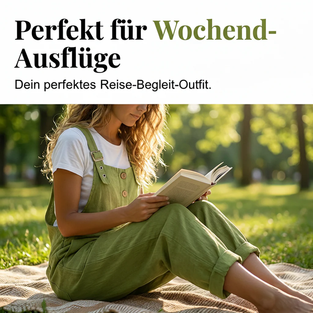 Elma™ - Lässige Locker Sitzende Latzhosen für Damen - Image 9