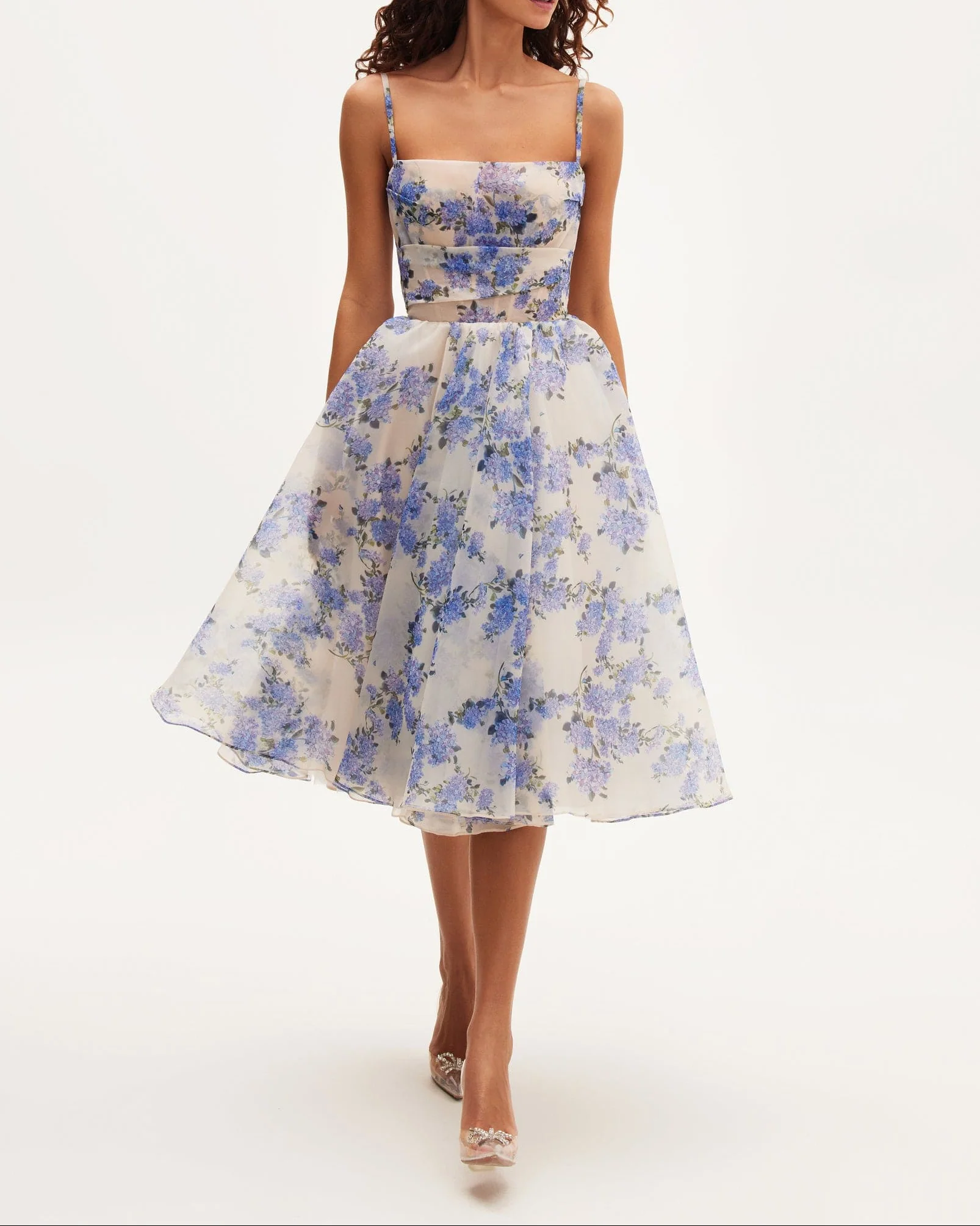 Emery - Midi Blumen Kleid