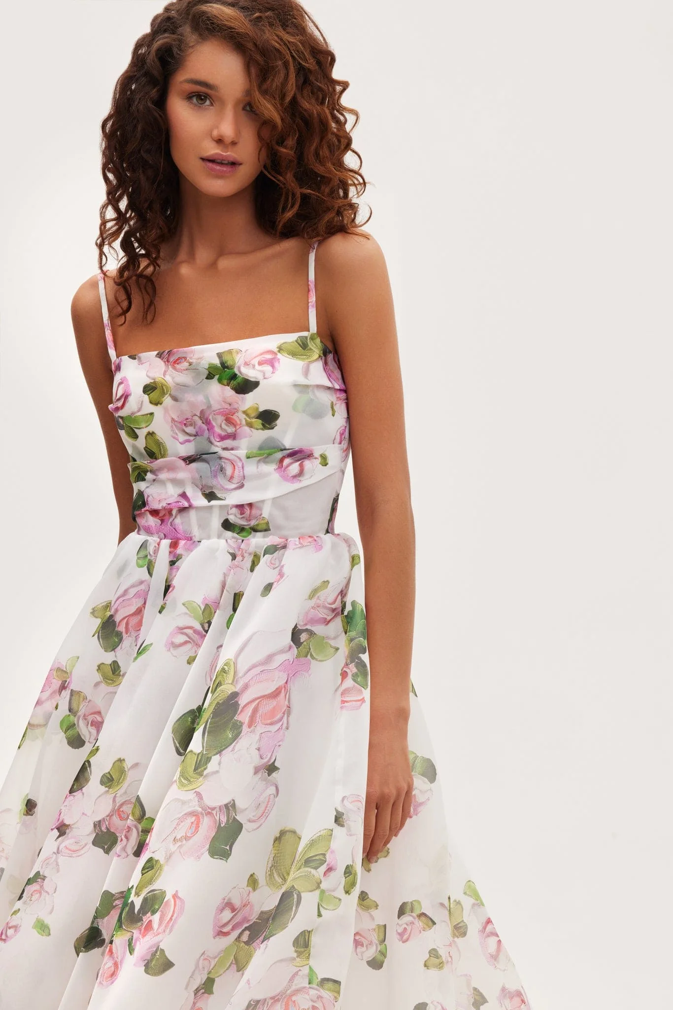 Emery - Midi Blumen Kleid - Image 8