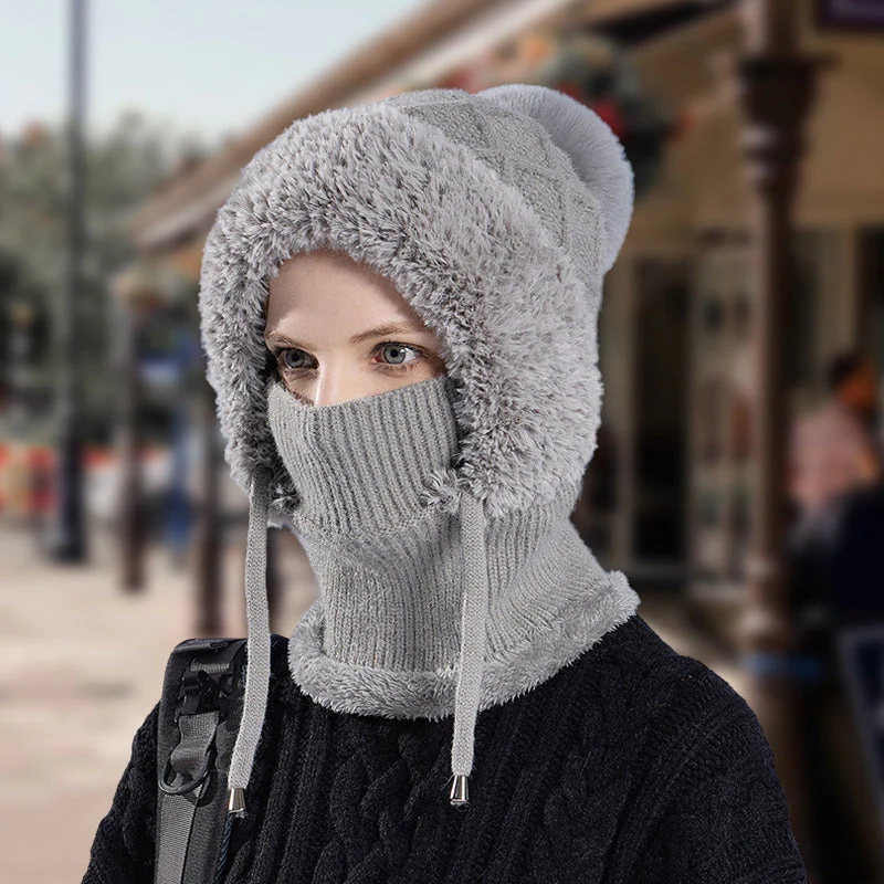 Eraze™ - Plüsch-Wintersturmhaube mit Vollständiger Abdeckung - Image 5