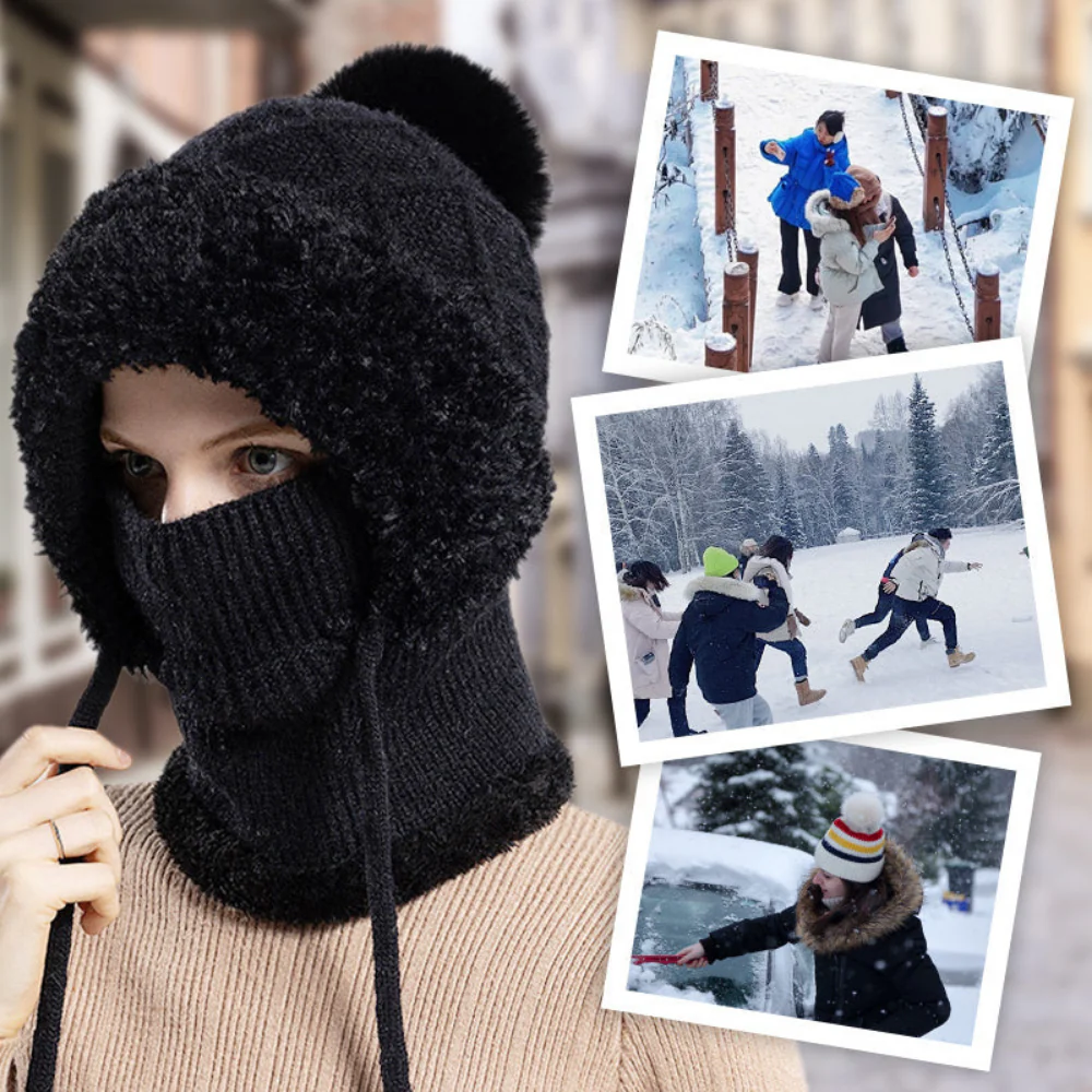 Eraze™ - Plüsch-Wintersturmhaube mit Vollständiger Abdeckung - Image 7