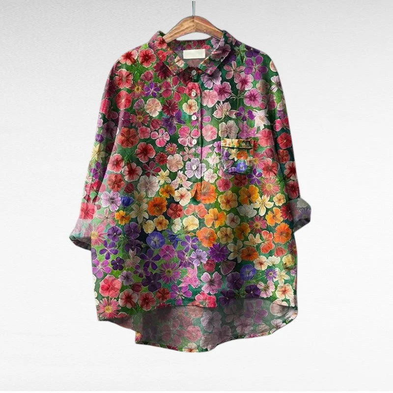 Esmée - Künstlerische Blumenbluse - Image 2