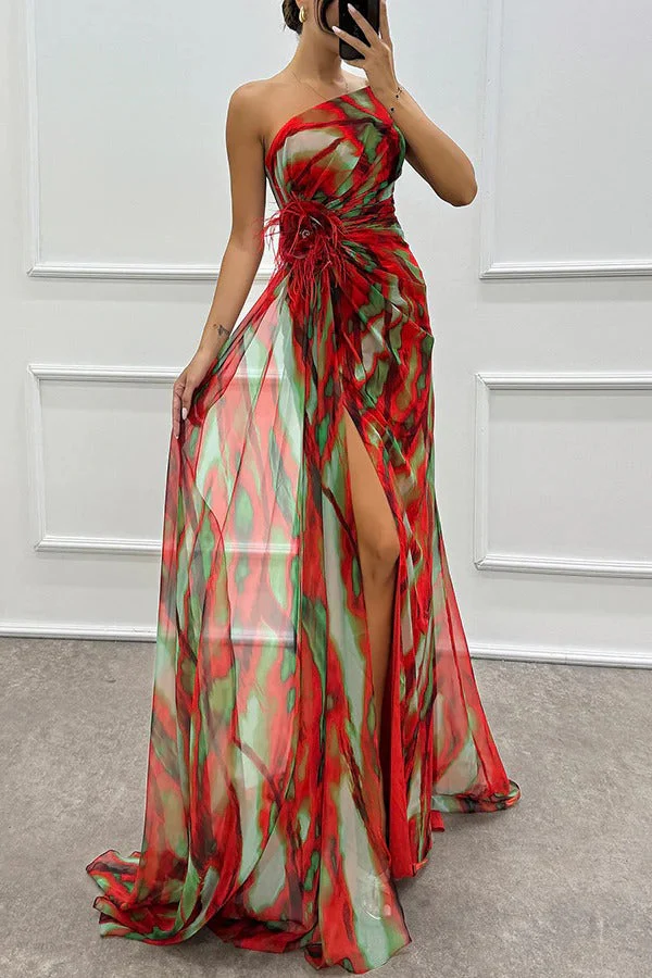Fenna™ - Lebendige Elegante Drapierte Kleid - Image 4