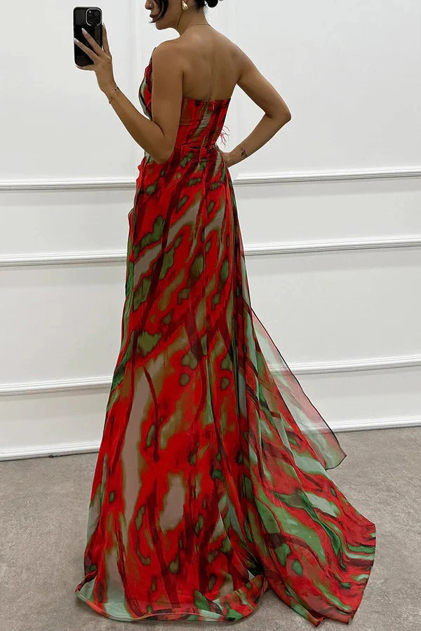 Fenna™ - Lebendige Elegante Drapierte Kleid - Image 5