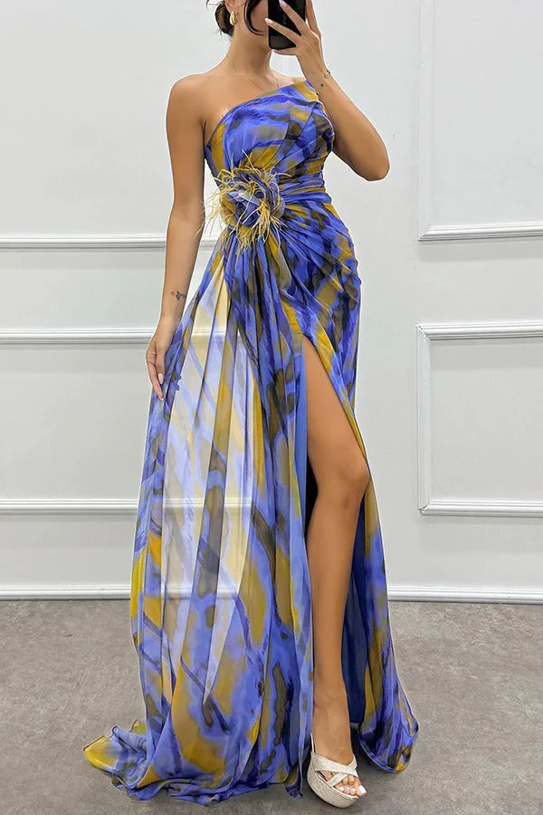 Fenna™ - Lebendige Elegante Drapierte Kleid - Image 9
