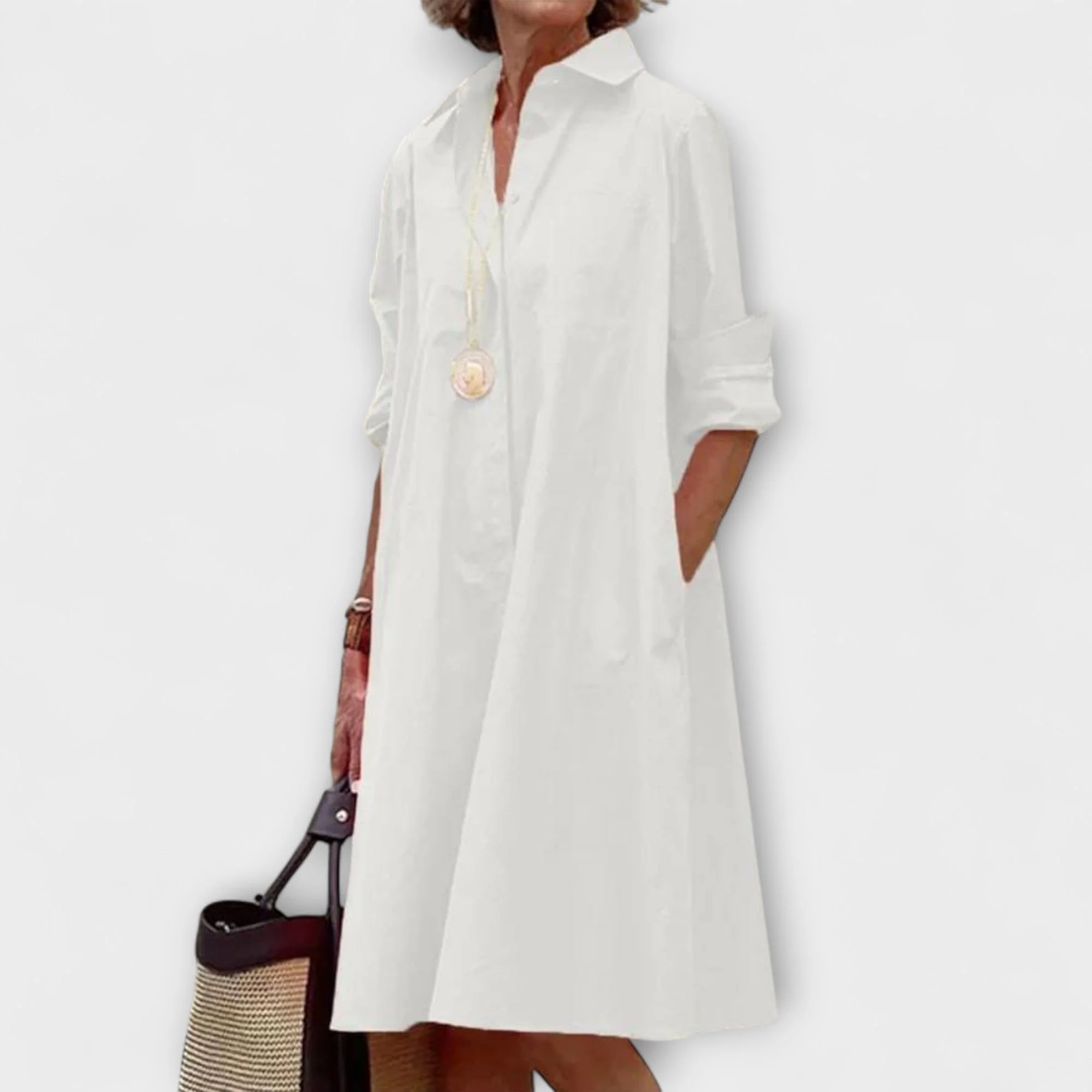 Fenra™ - Maxikleid mit einem Schulterträger - Image 3