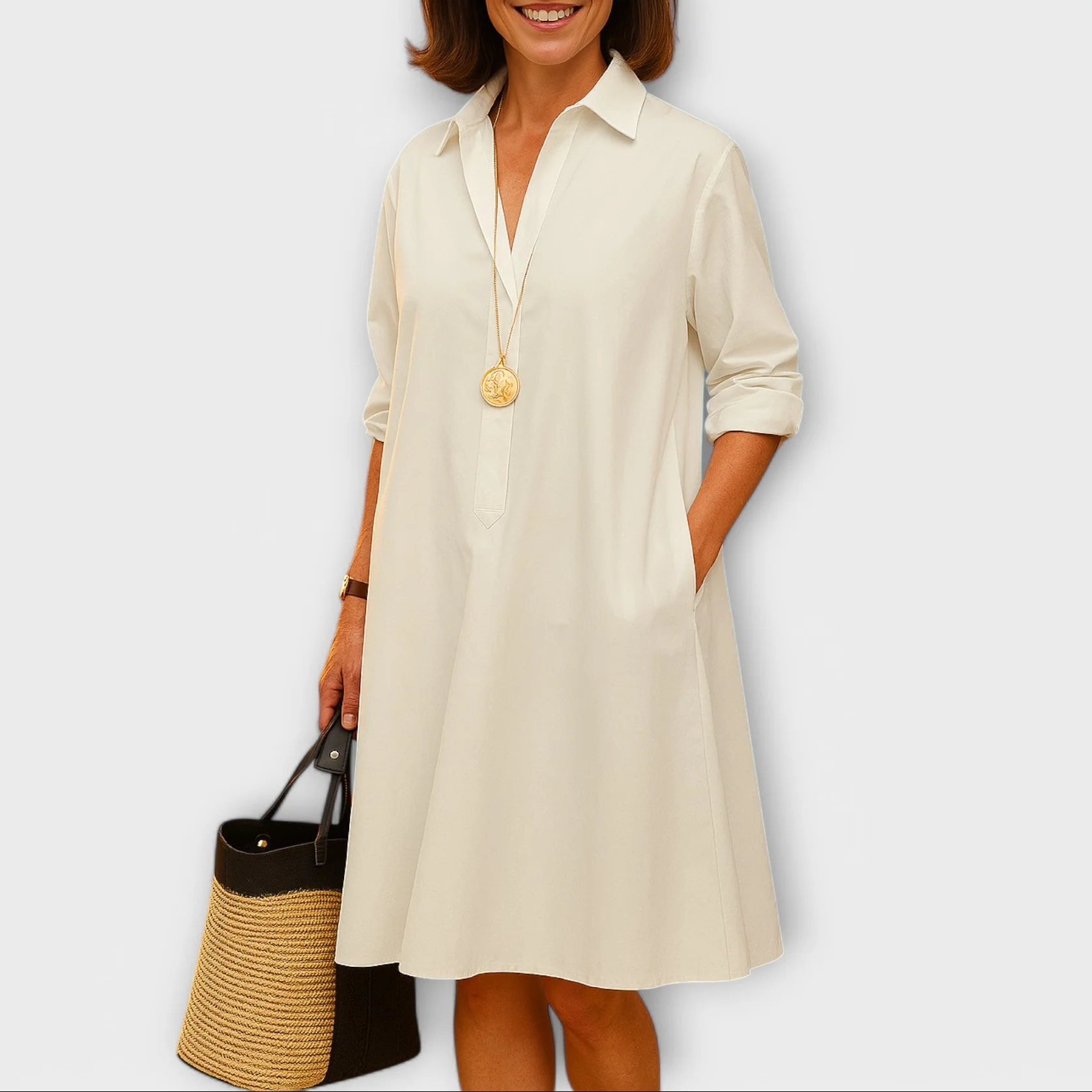 Fenra™ - Maxikleid mit einem Schulterträger - Image 7