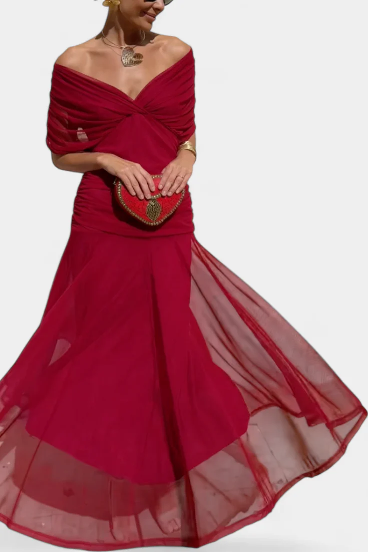 Florendra™ - Langes Blumenkleid mit V-Ausschnitt - Image 13