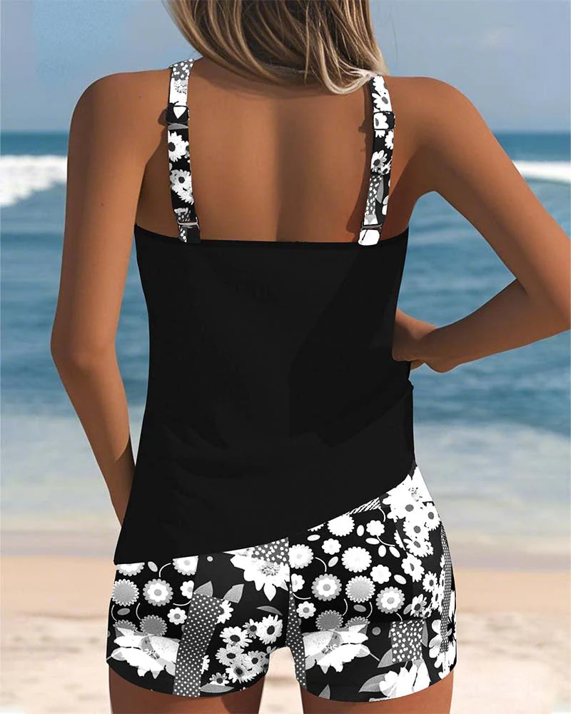 Galilea™ – Zweiteiliger Badeanzug mit bequemer Passform und blumigem Strandstil - Image 6