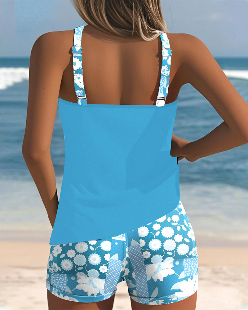 Galilea™ – Zweiteiliger Badeanzug mit bequemer Passform und blumigem Strandstil - Image 7