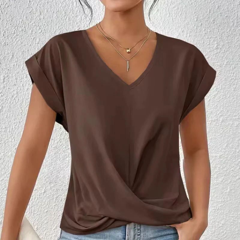 Geormina™ - Top mit V-Ausschnitt und Stretchanteil - Image 11