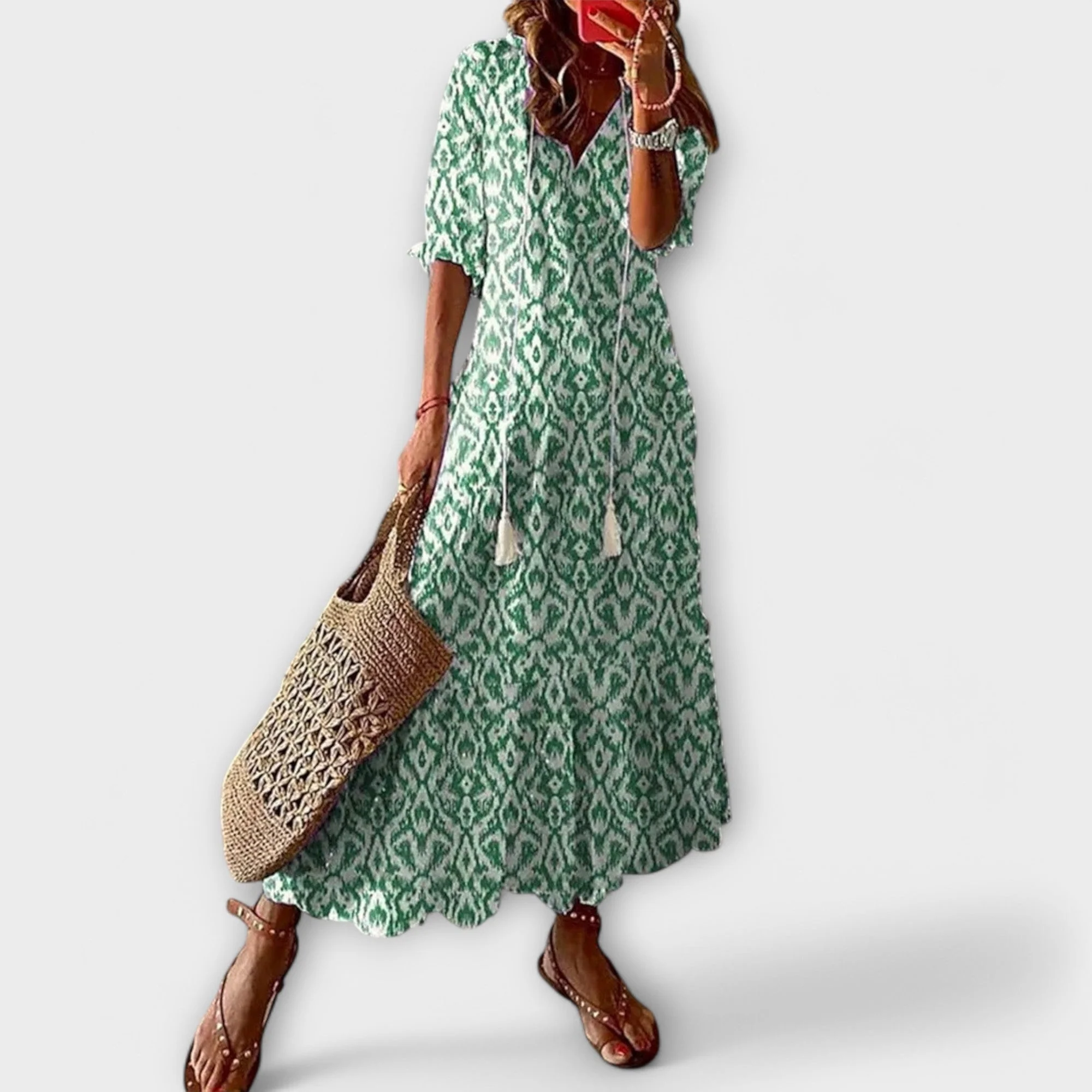 Ginerva™ - Bohemian Maxi Kleid - Image 3