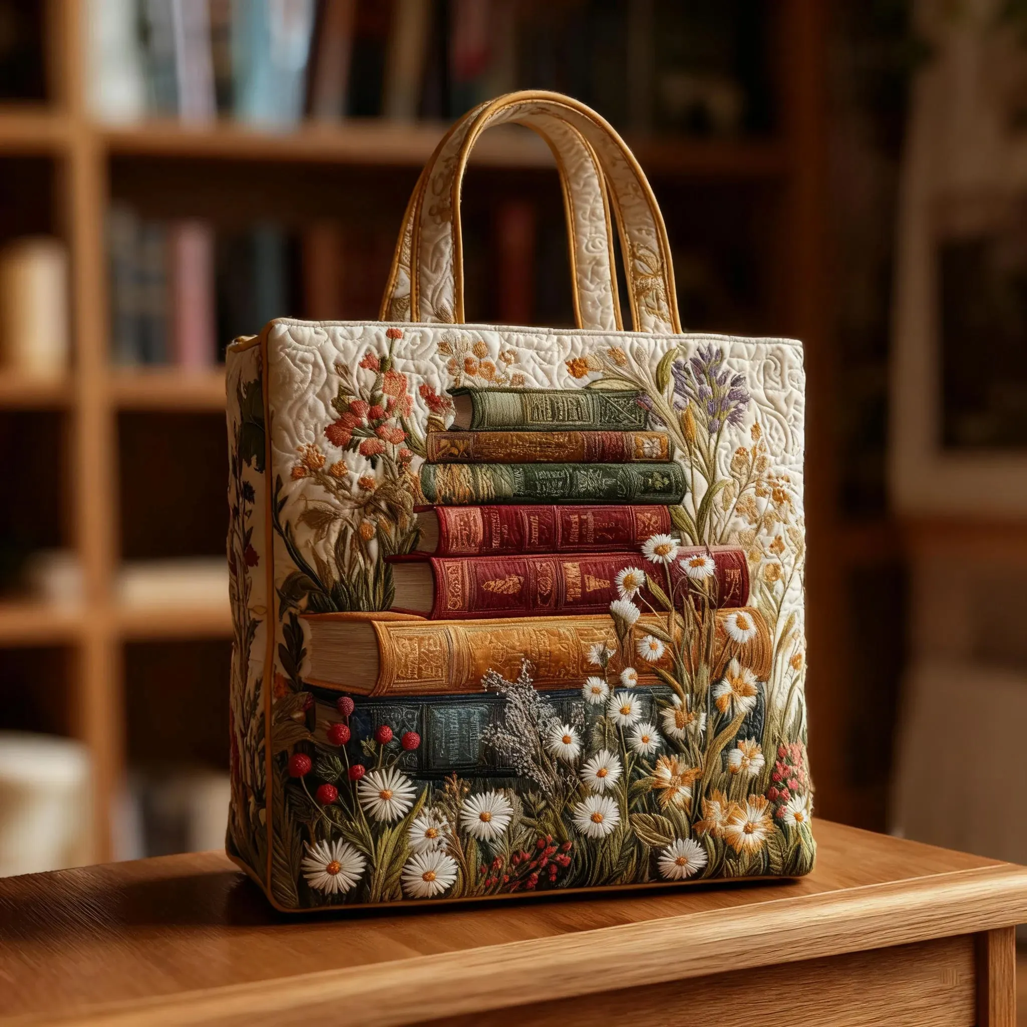 Handgefertigte Tasche – Floral-Muster
