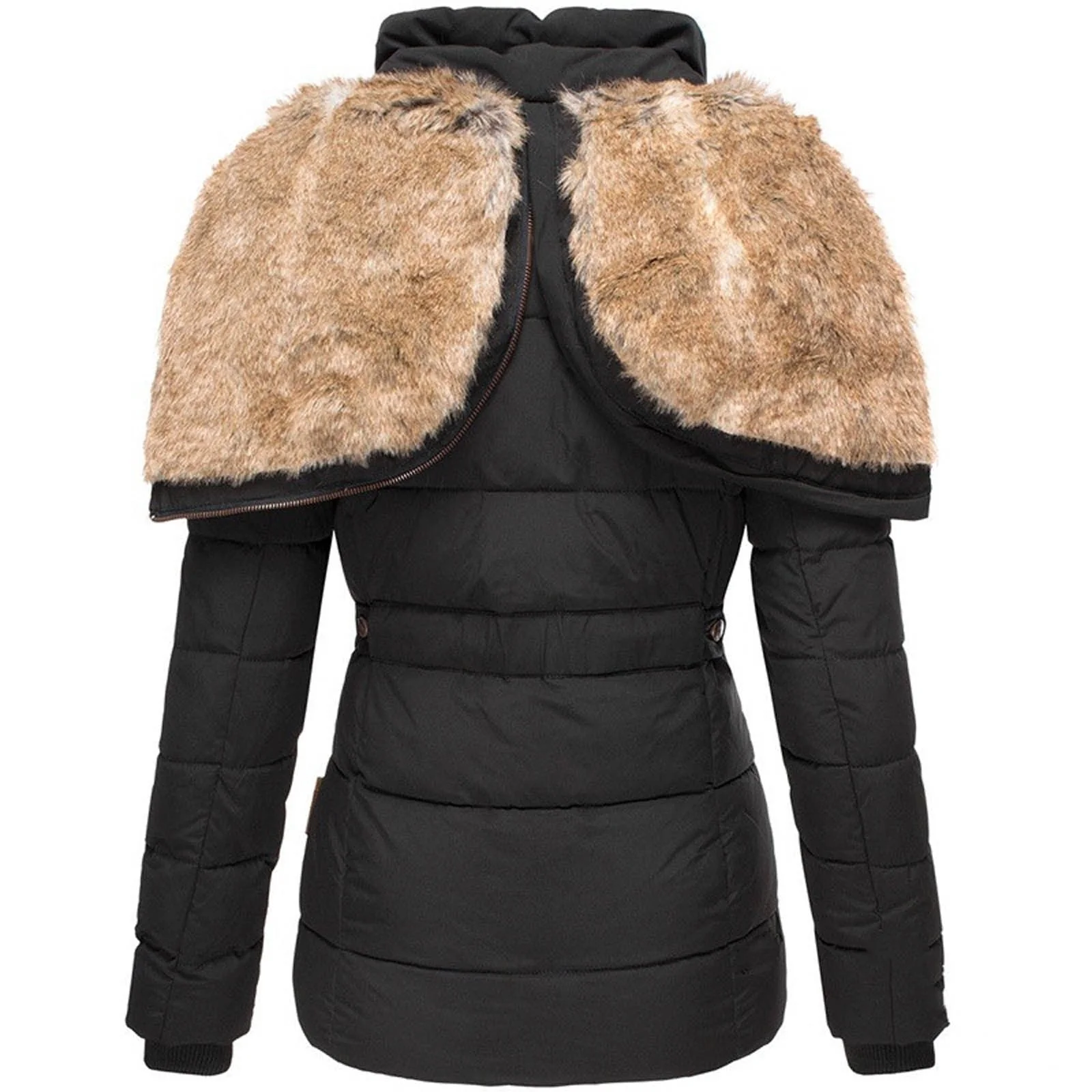 Hanne™ – Winterjacke mit Flauschigem Kragen und Schmaler Passform - Image 8